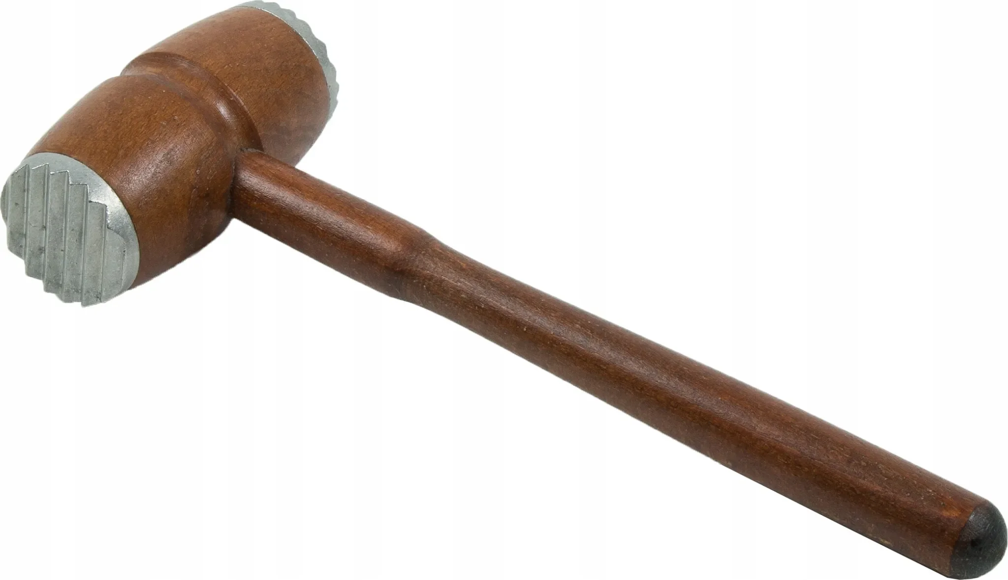 Fleischklopfer aus Holz, zweizackig – 30 cm